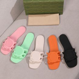 Желевые тапочки дизайнерские ползунки Женщины слайды роскошные модные туфли размером с 35-41 модель ax01
