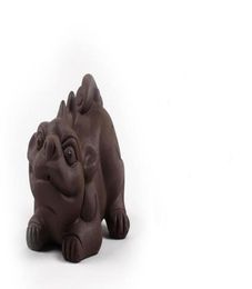 factory outlet yixing handmade purple clay tea pets lucky brave troops Chinese tea accessories about 6cm9cm t617896619