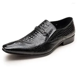 Casual Shoes Mens Leather Patent Oxford For Men Luxury Dress Slipon Wedding Brogues Size 38-48