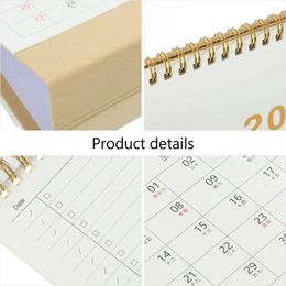 Calendar 2024 Desktop Desk Calendars Jul 2023-Dec 2024 Standing Flip Desktop Desk Calendars Schedules Desk Calendars Home Office Planner