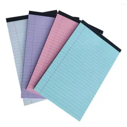 Tearable Legal Pad Office Supplies Tear-off Pages Ink-proof Writing Sheet Paper Notepad 50 Lined Scribbling Book