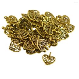 Pendant Necklaces Unique Jewellery Findings Charm Filigree Hollow Heart Cut Pendants