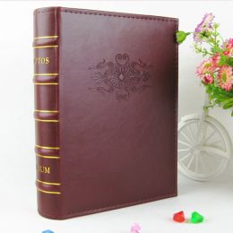 Albums Big 6 Inches 4.5*6" 4D Photo Album Imitation Leather PU Cover Picture Album Welding Gift Tour Autograph Book Christmas Day Gift