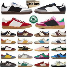 Mit Box Designer lässige Schuhe für Männer Frauen Beige braun schwarz weiß grün gumgrau herkenner womens trainer Sportsneaker Plattform Tennisschuhe Größe 36-46