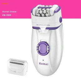 Electric Shavers Electric Epilator 220V Rechargeable Removal Epilator Facial Hair Remover Lady Shaver Bikini Trimmer Body Depilatory Epilator T240507