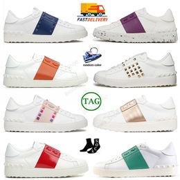 New Designer Open Sneaker Casual Shoes Platform Opens for a change Vintage Black White Pink Beige Luxury Sports Breathable Skate Dhgate Trainers loafers men womens