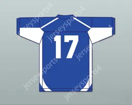 CUSTOM ANY Name Number Mens Youth/Kids Jaylen Waddle 17 Episcopal High School Knights Blue Football Jersey 3 Top Stitched S-6XL