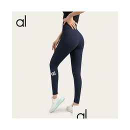 Yoga Outfit Alo Leggings Women Pants Shorts Cropped Outfits Lady Sports Ladies Exercise Fitness Wear Girls Running Gym Slim Fit Align Otmva