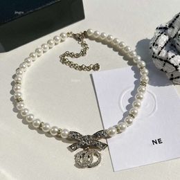 Designer Necklace Necklaces For Women Pearl Necklaces Pendants Bone Chains Fashionable Nec 848900