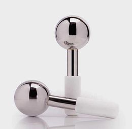 Stainless Steel Beauty Ice Globes Face Massager Cryo Massage Tools For Body And Neck Lift Skin Care Home Spa Roller 2108061072560