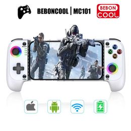 icks BEBONCOOL MC101 Mobile Phone Hall Effect Game Board RGB Wireless Bluetooth Connection for Cloud Gaming Xbox Games/Android/iOS J240507