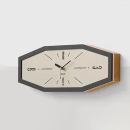 Wall Clocks Simple Retro Style Home Decor Unique Nordic Trendy Decoration Mute Relogio De Parede Furniture