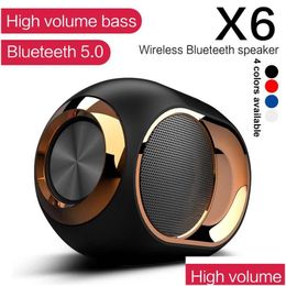 Portable Speakers Wireless Speaker Hifi Bass Bluetooth Sound Box Waterproof Music Surround Ball Subwoofer Fm Radio Tws Sd Aux Drop D Dhvww