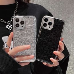 New Advanced Metal Suitable iPhone 15 Case Full Package Internet Celebrity 12Pro Soft 11