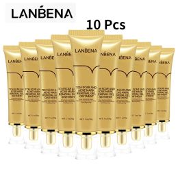 Organizer 10pcs Scar Removal Cream Scar Gel Skin Repair Body Cream Acne Spots Makeup Set Whitening Lanbena Scar Removal Cream