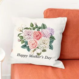 Pillow Mother's Day Gift Patterns Cover Modern Home Decor Living Room Sofa Throw Case Office Chair Seat Pillows