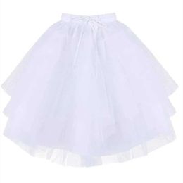 tutu Dress Girl Petticoat Under Wedding Dress Girls No Rims Pettishirts Suit For Short Dresses Bottoming Petticoat Baby Girl Prom Tutu Gown d240507