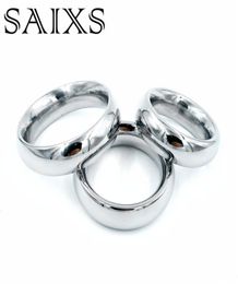 Stainless Steel Penis Cock Ring Metal Scrotum ring delay ejaculation cockring sex products Toys for Men Drop 9521299