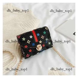 Louiseviutionbag Lvse Bag Handbag Pu Leather Print Kids Fashion Designer Flower Square Girl Princess Messenger Bag Accessories Mini Purse Wallet 1270