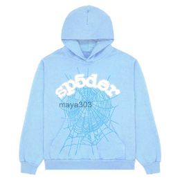 Mens Hoodies Sweatshirts Sky Blue 555555 Hoodie Men Women High Quality Angel Number Puff Pastry Printing Graphic Web ECWJ ECWJ ECWJ