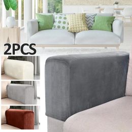 Chair Covers 2pcs Universal Armrest Non-Slip Sofa Protector Soft Warm Couch Arm Rest Thickened Furniture