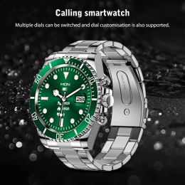 Watches AW12 1.3inch Smart Watch 3.0/5.0 BluetoothCompatible 320mAh Smartwatch Rotating Bezel Life Waterproof Men Women for Android IOS