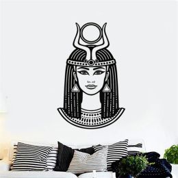 Stickers Wall Decals Ancient Egyptian Goddess Stickers Egyptian Queen Vinyl Empress Nefertiti Cleopatra Home Decor Wallpaper DW13674