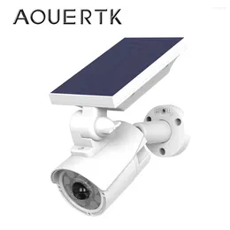 Fake Dummy Camera Solar LED Waterproof OutdoorSecurity CCTV Surveillance Flashing