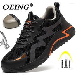 Boots 10KV Insulation And Oil Resistance Industrial Shoes Steel Toe Safety Men Anti-smash Anti-puncture Work Sneakers