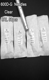 Selling 600DG 9RL Permanent Makeup needles 7mm Eyebrow Lips Eyeliner Tattoo Needles For Nouveau Permanent makeup machine Pen1988329