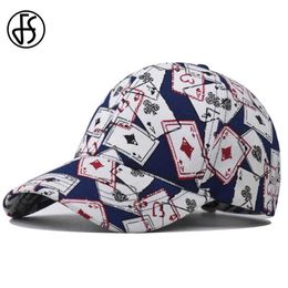 Ball Caps FS Retro Classic Design Baseball Cap For Men Snapback Hip Hop Face Caps 2023 Blue White Cotton Women Hats Gorras Hombre Y240507