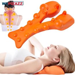 Relaxation Cervical Traction Device,Neck Stretcher Massager for Neck Pain,Shoulder Stretcher,Trigger Point Massager Tool,Neck Relief Device
