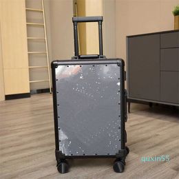 20inch Suitcase Black Baggage Four Wheels Travel Bag Designer Bag Weekend Duffel Bags Trolley Rolling Luggages Pouch