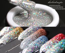 Kaleidoscope Nail Polish Gel Supper Flash Reflective Symphony Diamond Broken UV LED Universal Nail Gels2661872