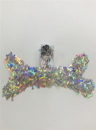 PrettyG 1 Box 12mm Big Bones Shape Holographic Glitter Sequins for Resin DIY Making Art Craft Nail Makeup Decoration Accessories6278350