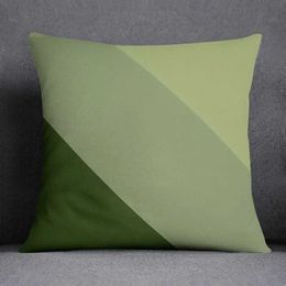 Cushion/Decorative Green Leaf Series Gifts Home Office Furnishings Bedroom Sofa Car Cushion Covercase