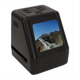 Scanners Digital Film&Slide Scanner, Converts 135, 110, 126KPK and Super 8mm Film/Slides/Negatives to 12MP JPG Digital JPG Photos