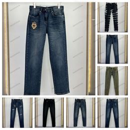 dg dolce gabbana Вы designer maschile e s jeans high street viola per pantaloni da ricamo da uomo femminile oversize patch hole strappato denim dritto moda streetwe asu7