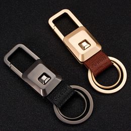 JOBON Wholesale OEM Service Zinc Alloy Metal Fashion Car Key Holder Chain With Gift Box For Promotions Gifts