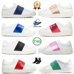 Dress Shoes VT Big Size 12 Men Women Luxury Open Sneaker Platform Sneakers Black White Red Pink Blue Green Off Silver Vintage Designer Low Outdoor Jogging