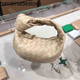 Designer Bag Jodie Venetabottegs Handbags Hand Knotted Woven Sheepskin Fashion Simple Leisure European and American Solid Colour Single Shoulder