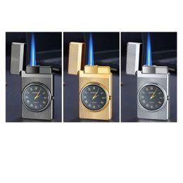 Wholesales Custom Lighter Cigarette Cheap Prices Butane Gas Unfilled Flint Watch Lighter