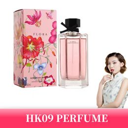 Kadınlar için yeni üst parfüm kokuları kadın flora edp 100ml kaliteli sprey taze ve hoş koku hızlı teslimat toptan satış