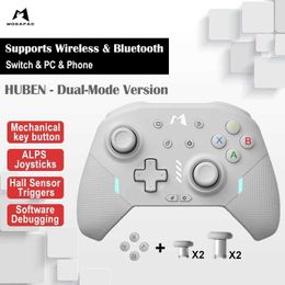 Joysticks MOBAPAD HUBEN Wired Edition Gamepad Double Template Gamepad and Multi Template Gamepad Nintendo Switch Game Controller J240507