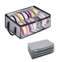 Storage Bags Large Capacity Baseball Cap Box Space Saver Collapsible Bag Reusable Visible Window Closet Organiser Case