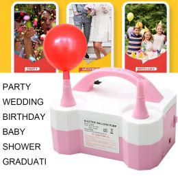 Pump Electric Balloon Inflator Balloon Inflator Pump Can Inflate Two At The Same Time Has Two Modes Good For Decorating The Room