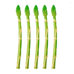 Decorative Flowers 5 Pcs Simulated Artificial Asgus Display Props Ornament Home Decor Po Realistic Fake Vegetable Ornaments