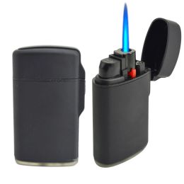 Accessories Jet Torch Lighter Blue Flame Butane Gas Windproof Lighter Refillable Cigar Cigarette Lighters Adjustable Flame Spray Gun Lighter