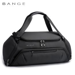 Bags 2022 BANGE New Gym Bags For Men and Women Waterproof and Moistureproof Dry and Wet Separation Travel suitcases Woman Travel Bag