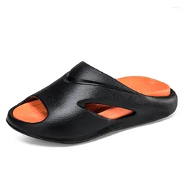 Slippers Men's Indoor Outdoor Sandals Beach Comfortable Soft Slides Design Men Casual Shoes Flip-flops Home